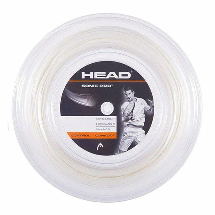 Head Sonic Pro 16 Tennis String Reel (White)