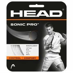 Head Sonic Pro 17 Tennis String (White)