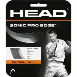 Head Sonic Pro Edge 16 Tennis String (Anthracite)