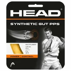 Head Synthetic Gut 17 PPS Tennis String (Gold)