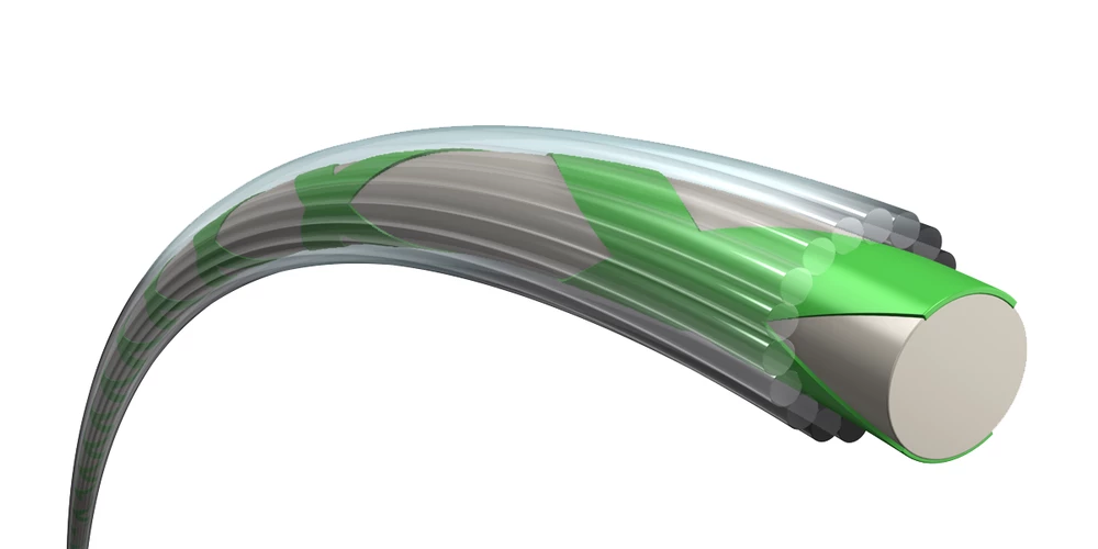 Prince Lightning Pro 16 Tennis String (Black) - Image 2