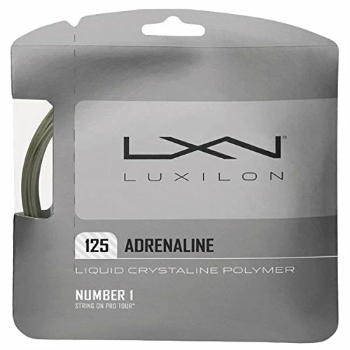 Luxilon Adrenaline 16L Tennis String (Platinum)