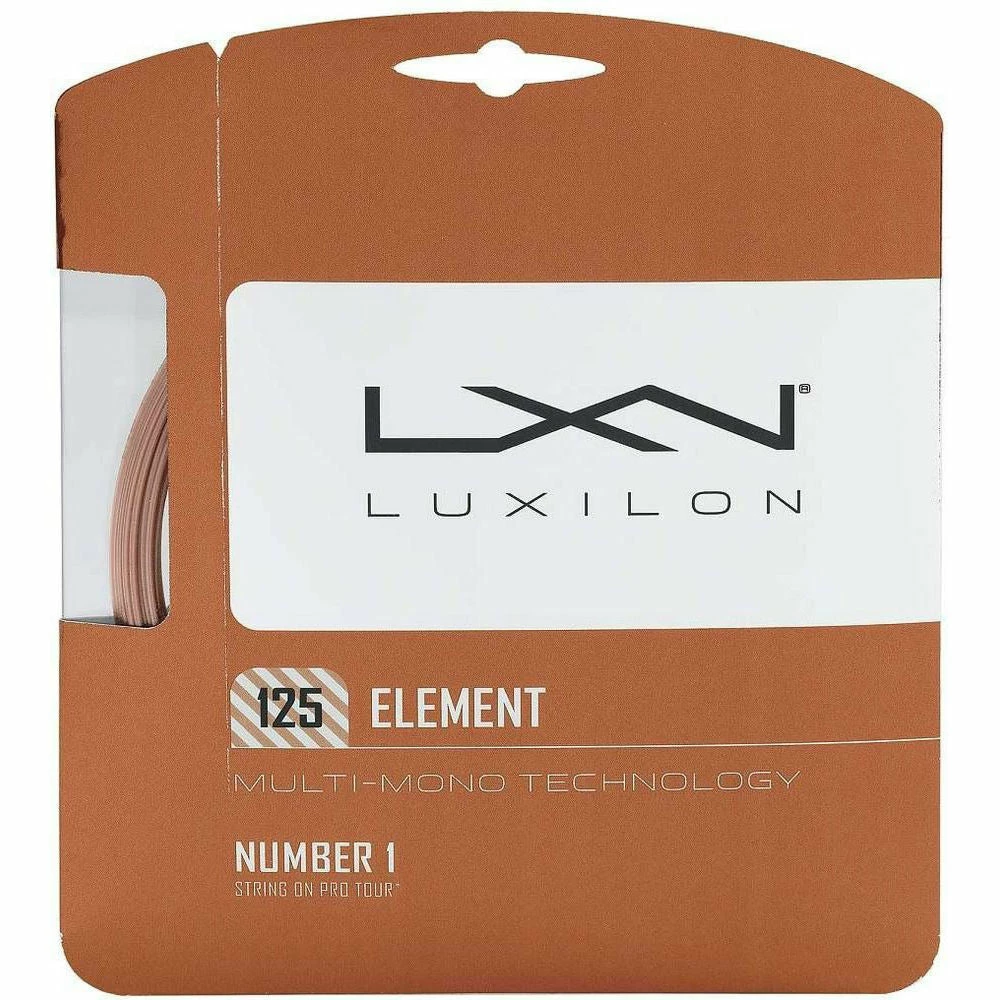 Luxilon Element 16L Tennis String (Bronze) 3 Luxilon Element 16L Tennis String (Bronze)