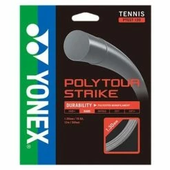 Yonex Poly Tour Strike 16 Tennis String (Grey)