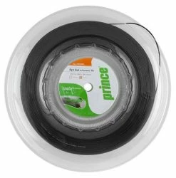 Prince Synthetic Gut 16 Duraflex Tennis String Reel (Black)