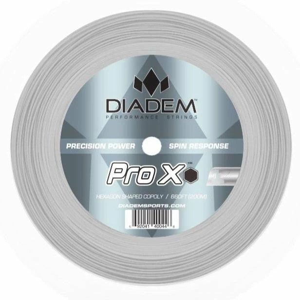 Diadem Pro X 16L Tennis String Reel (Silver)