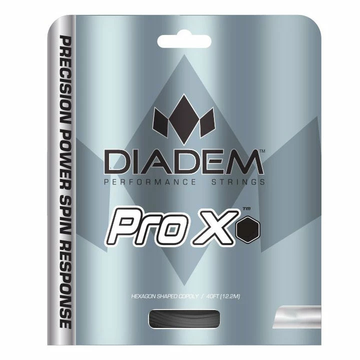 Diadem Pro X 18 Tennis String (Silver)