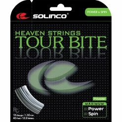 Solinco Tour Bite 16 Tennis String (Silver)