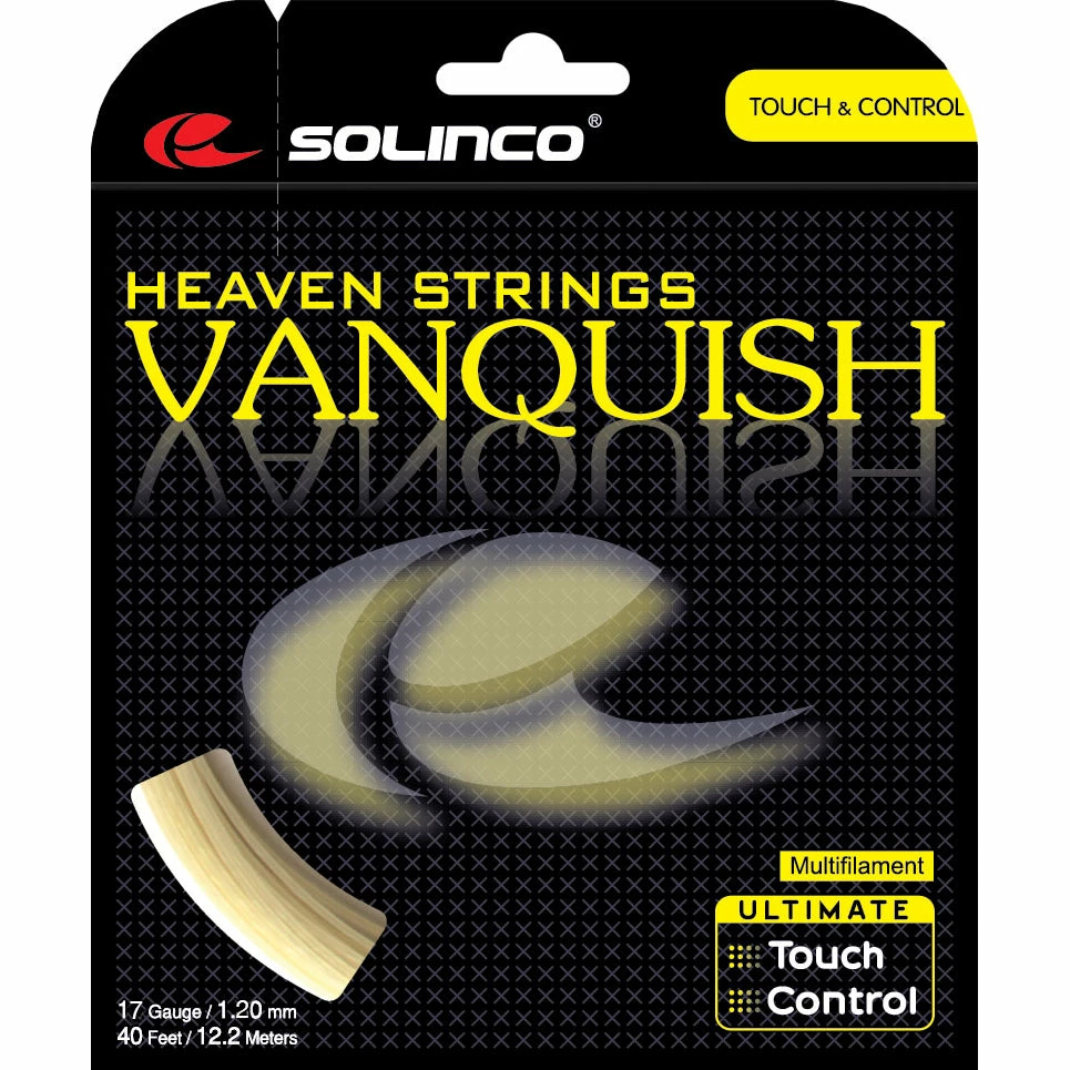 Solinco Vanquish 17 Tennis String (Natural)