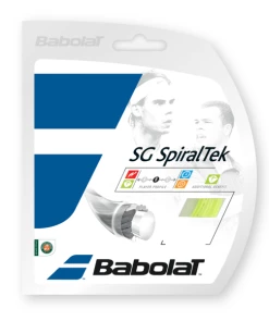 Babolat Spiraltek 16 Tennis String (Yellow)