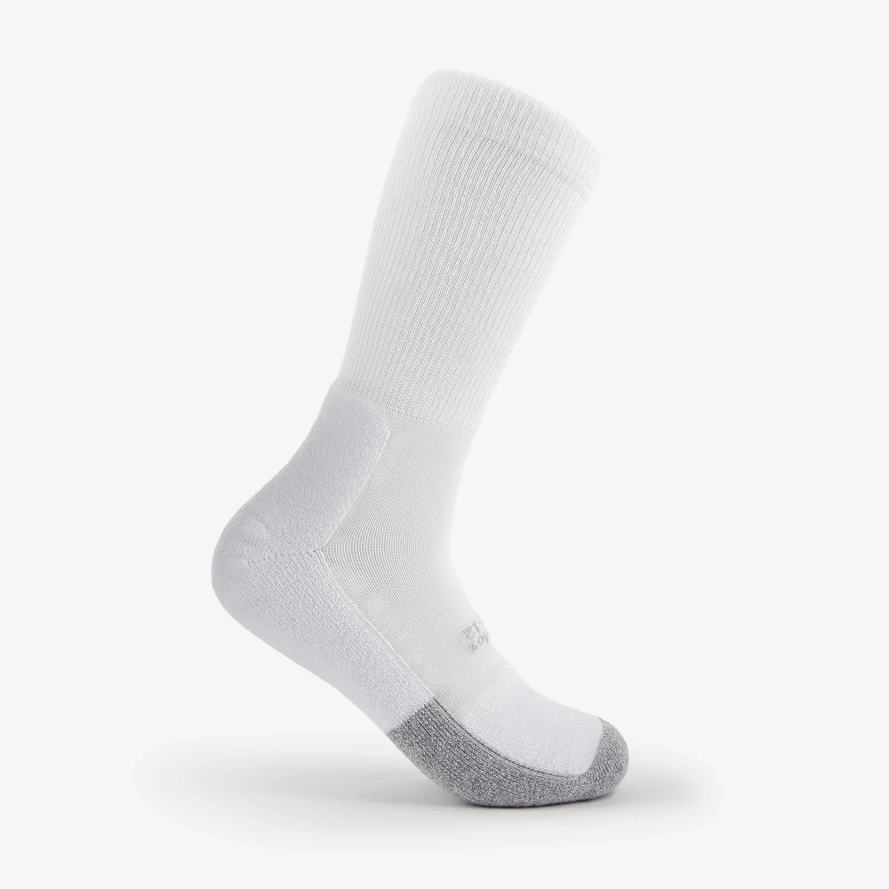 Thorlo Unisex Tennis Light Cushion Crew Socks (White) - Image 3