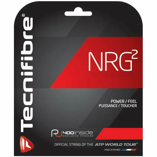 Tecnifibre NRG2 16 Tennis String (Natural) - Image 2