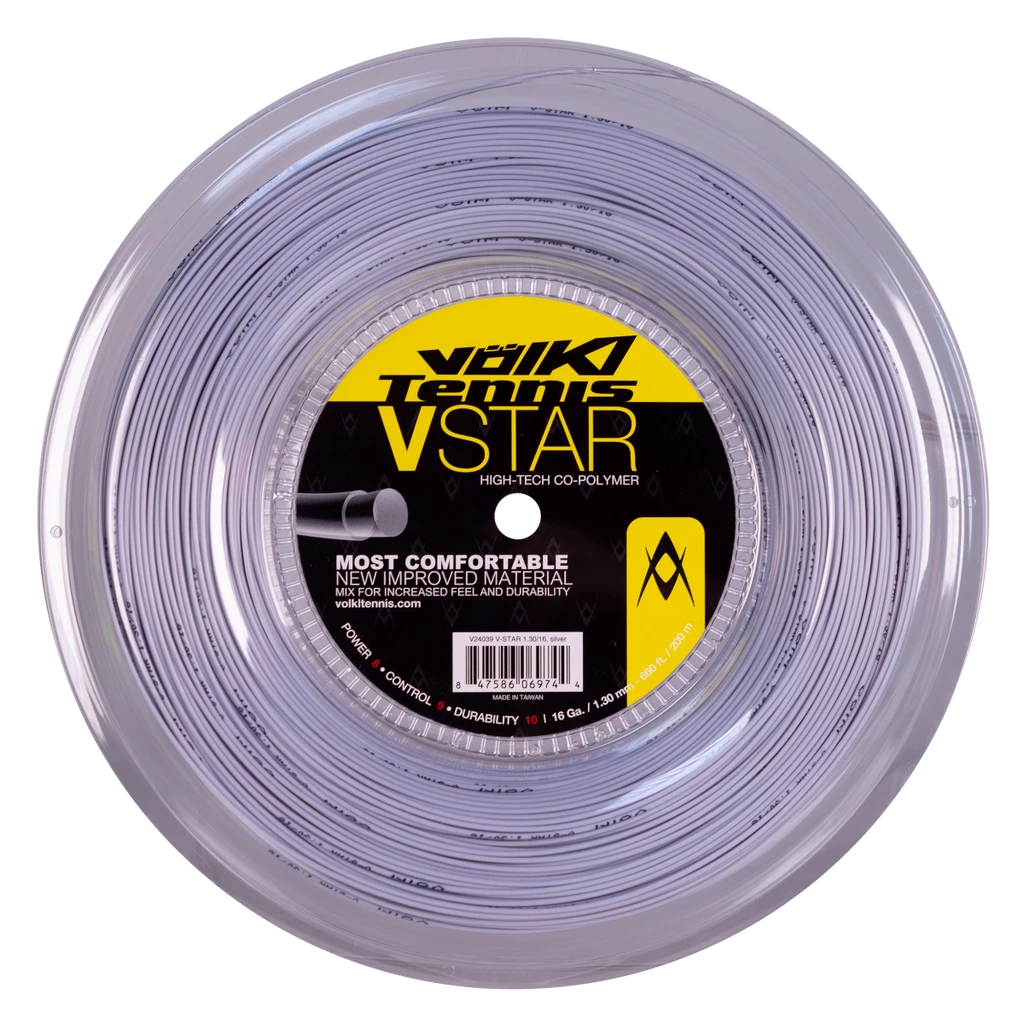 Volkl V-Star 17 Tennis String Reel (White)
