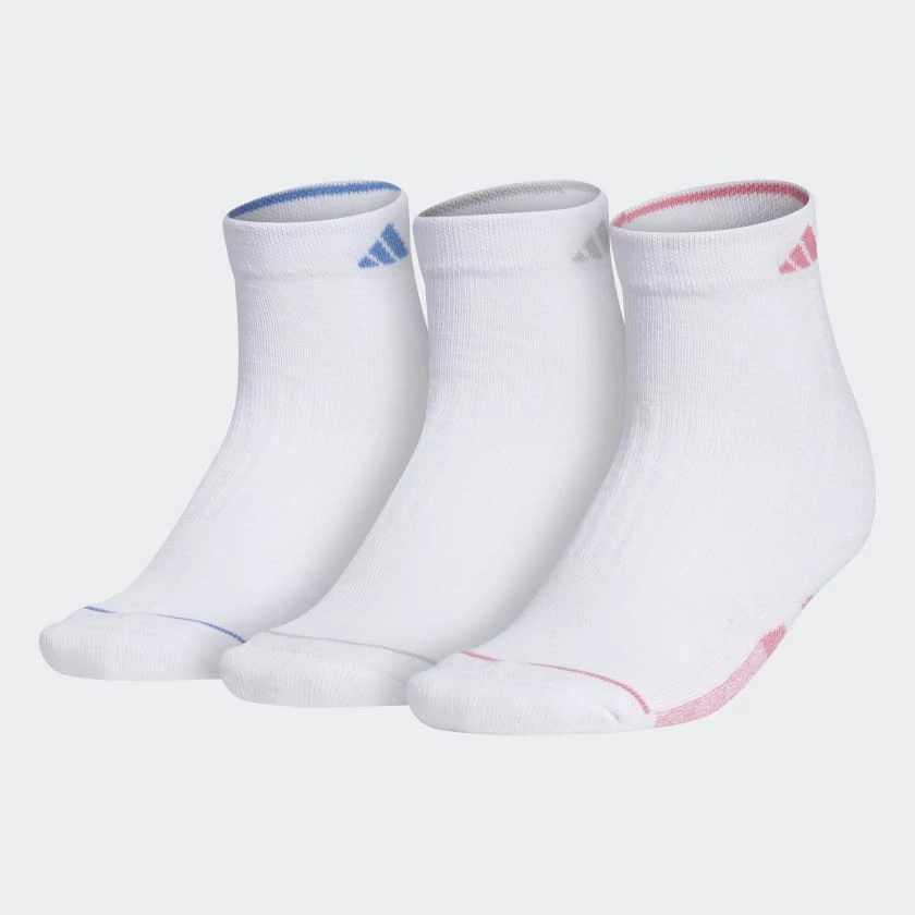 Adidas Women's Cushioned II Low-Cut Socks (White)