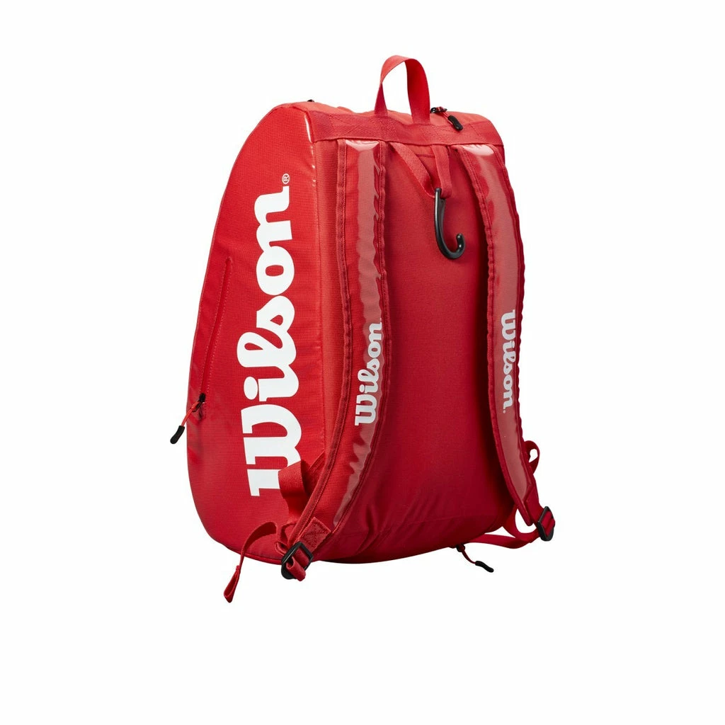 Wilson Super Tour PaddlePak Pickleball Bag (Red) - Image 3