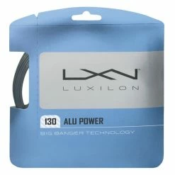 Luxilon ALU Power 16 Tennis String (Silver)