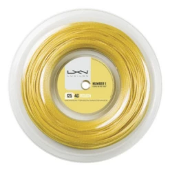 Luxilon 4G Rough 16L Tennis String Reel (Gold)
