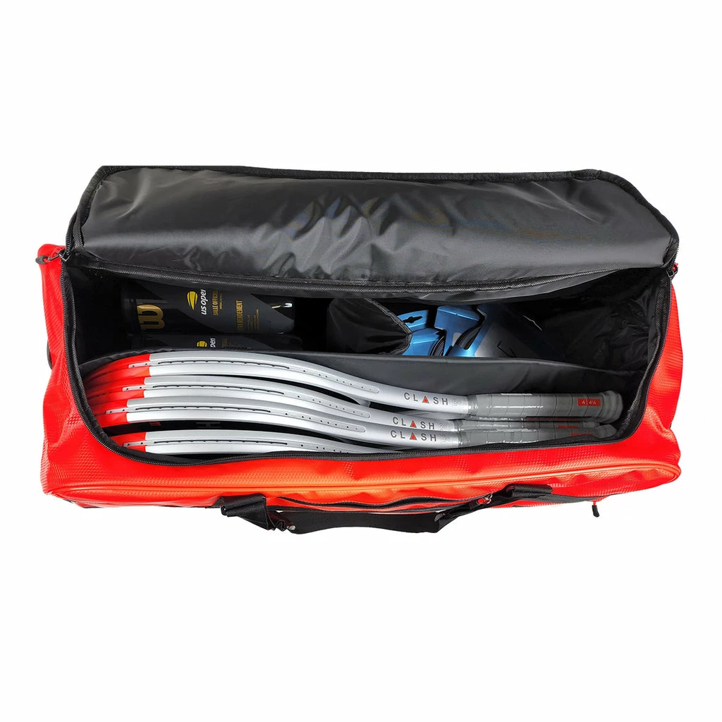 Wilson Tour Duffel Large Racquet Bag (Red) 4 Wilson Tour Duffel Large Racquet Bag (Red) - Image 2