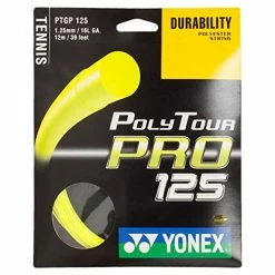 Yonex Poly Tour Pro 16L Tennis String (Yellow)
