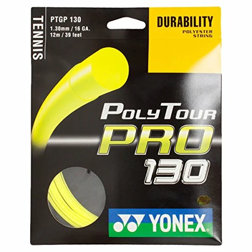 Yonex Poly Tour Pro 16 Tennis String (Yellow)
