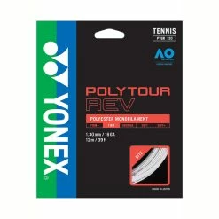 Yonex Poly Tour Rev 16 Tennis String (White)