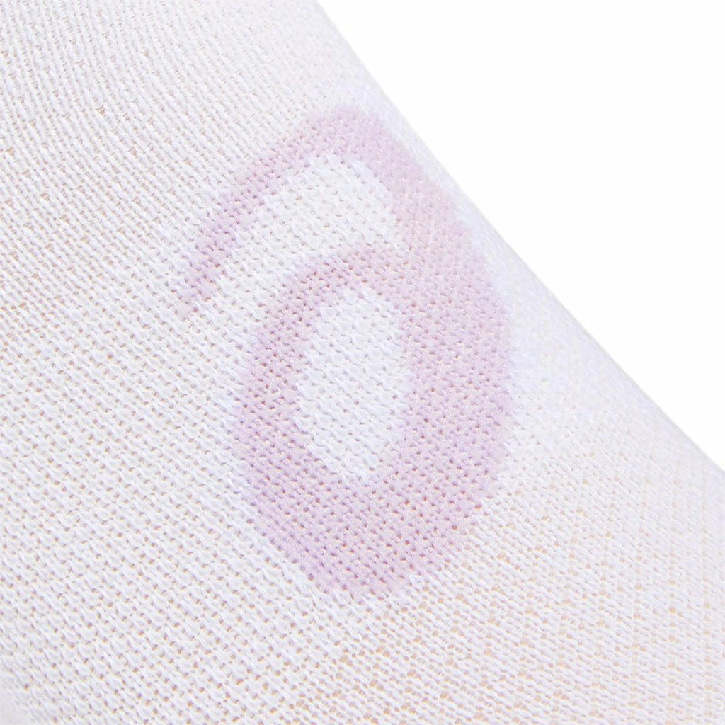 Asics Women's Invasion No Show Socks (Brilliant White) - Image 4