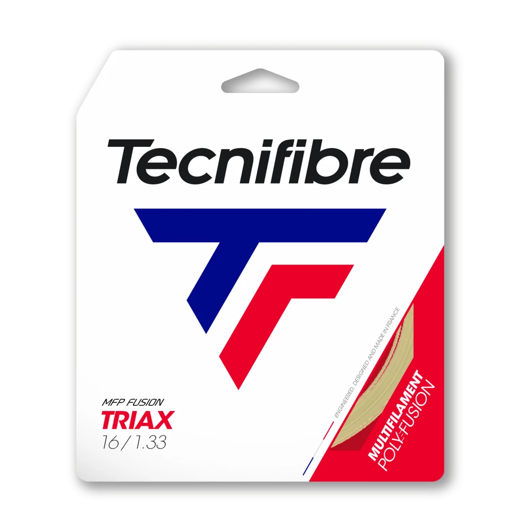 Tecnifibre Triax 17 Tennis String (Natural)