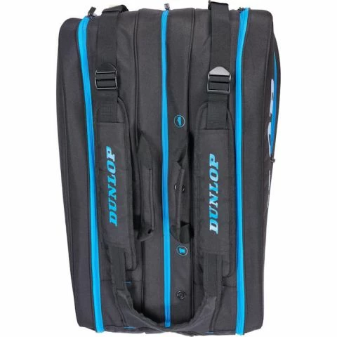 Dunlop PSA 12 Racquet Squash Bag (Black/Blue) - Image 2