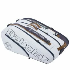 Babolat Pure Wimbledon 12 Pack Racquet Bag (White/Blue)
