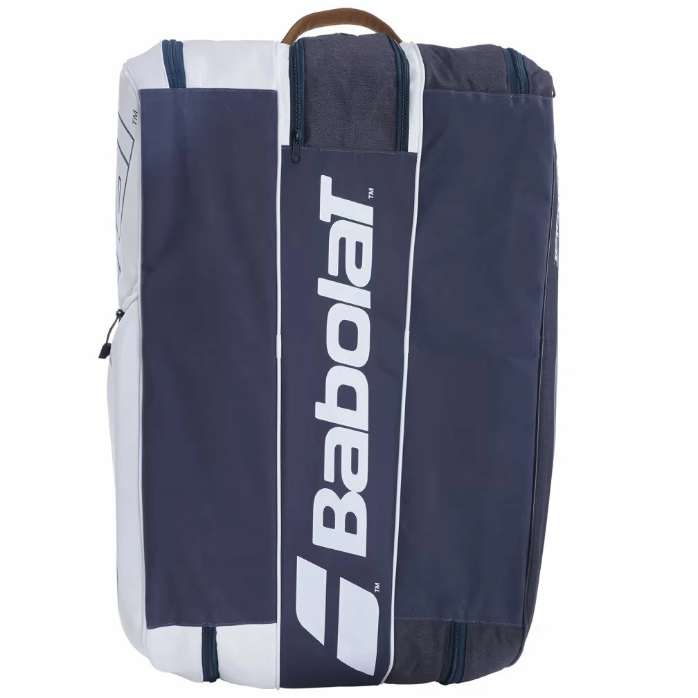 Babolat Pure Wimbledon 12 Pack Racquet Bag (White/Blue) - Image 3