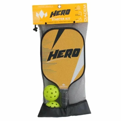 Diadem Hero 2 Pickleball Paddle & Ball Starter Kit - Image 4