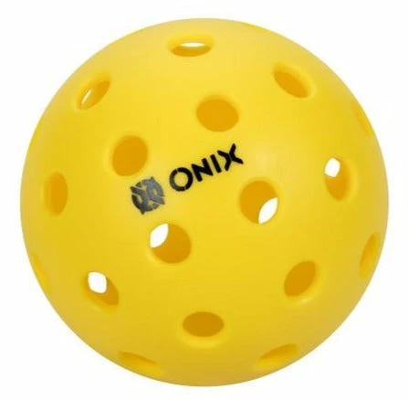 ONIX Pure 2 Outdoor Pickleball Single Ball (Yellow) 3 ONIX Pure 2 Outdoor Pickleball Single Ball (Yellow)