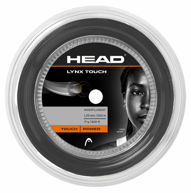 Head Lynx Touch 17 Tennis String Reel (Grey)