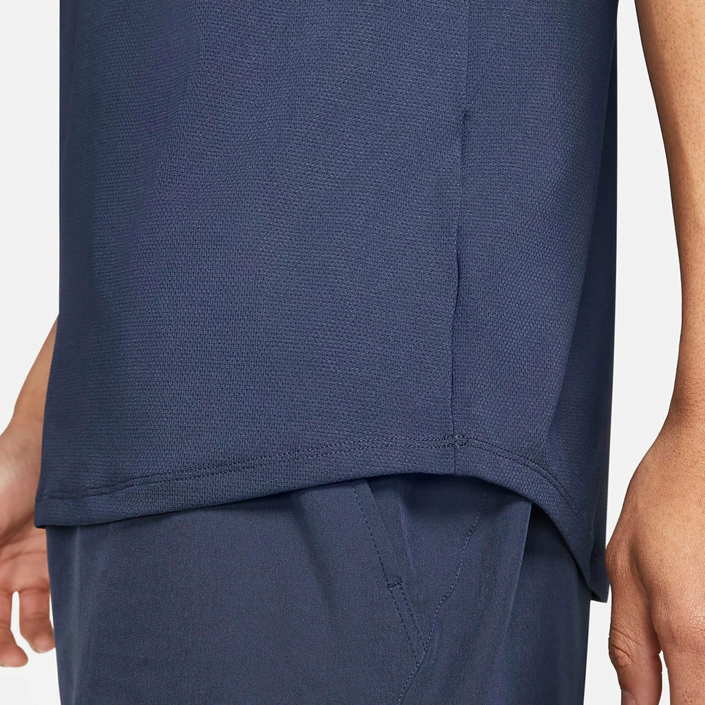 Nike Men's Dri-FIT Slam Top (Obsidian/White) - Image 4