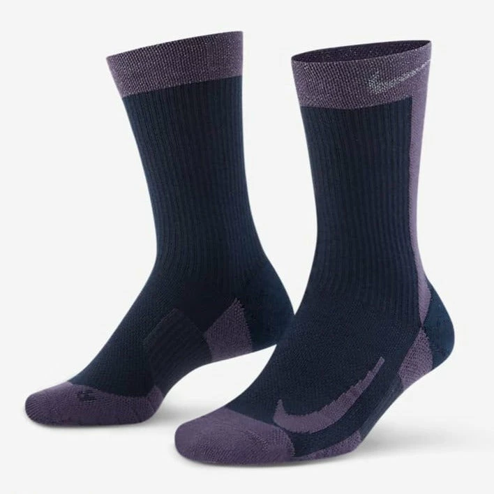 Nike Court Multiplier Max Crew Socks (Obsidian/White)