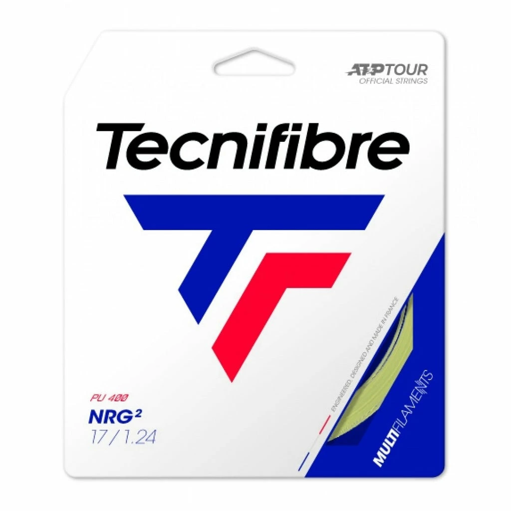 Tecnifibre NRG2 17 Tennis String (Natural) 3 Tecnifibre NRG2 17 Tennis String (Natural)