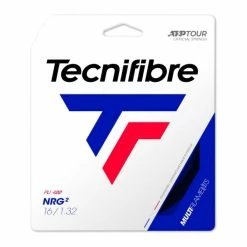 Tecnifibre NRG2 16 Tennis String (Black)