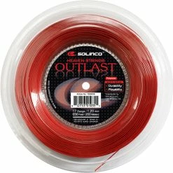 Solinco Outlast 17 Tennis String Reel (Red)