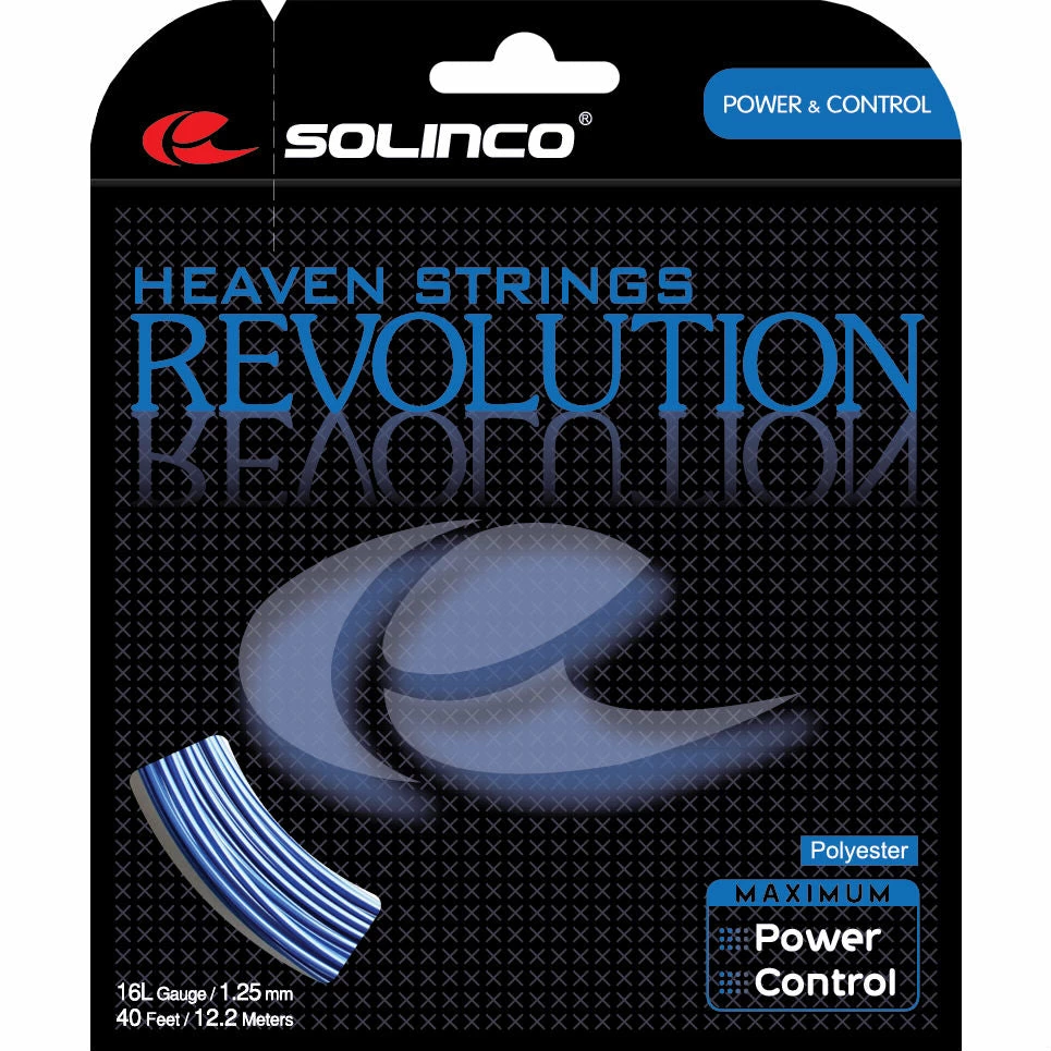 Solinco Revolution 16L Tennis String (Blue)