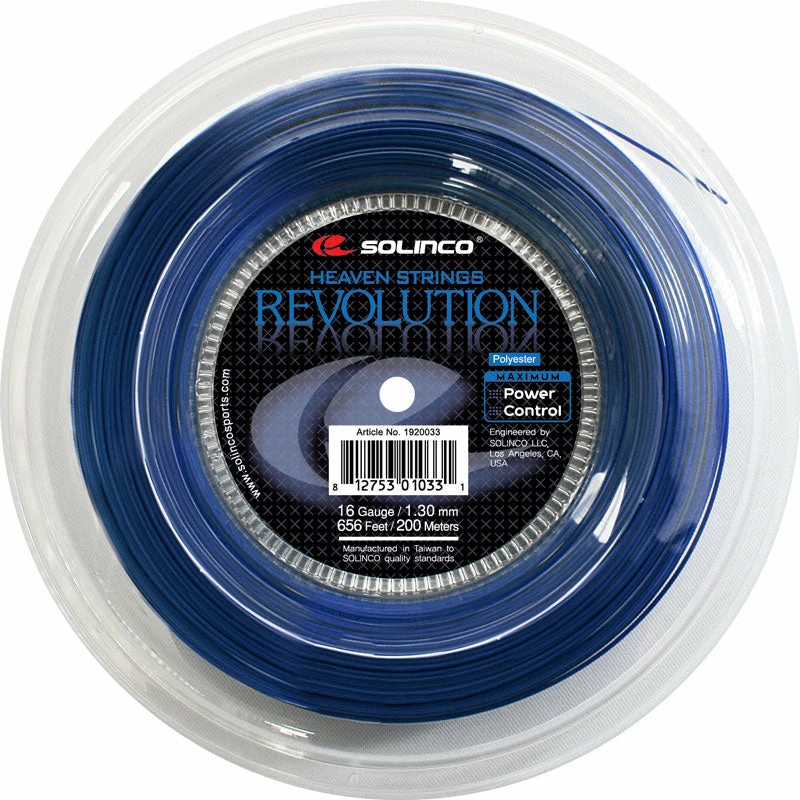 Solinco Revolution 16 Tennis String Reel (Blue)