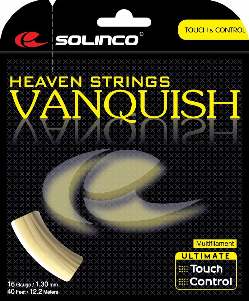 Solinco Vanquish 16 Tennis String (Natural)