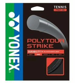 Yonex Poly Tour Strike 16L Tennis String (Black)
