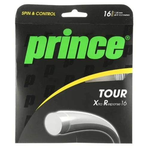 Prince Tour Xtra Response 16 Tennis String (Silver)