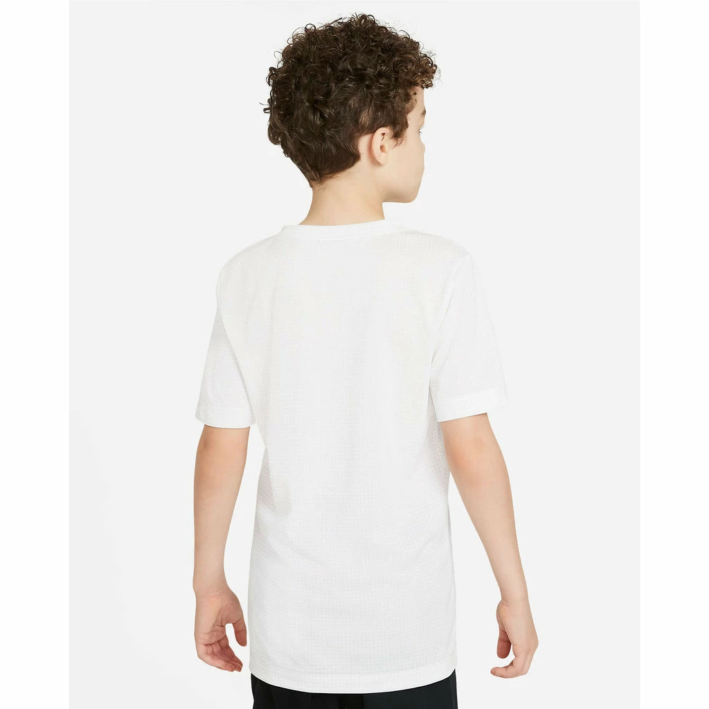 Nike Boys Rafa Dri-FIT Top (White/Black) - Image 4