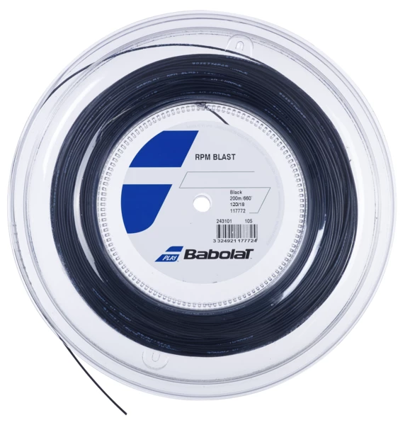 Babolat RPM Blast 18 Tennis String Reel (Black)