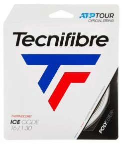 Tecnifibre Ice Cold 16 Tennis String (White)