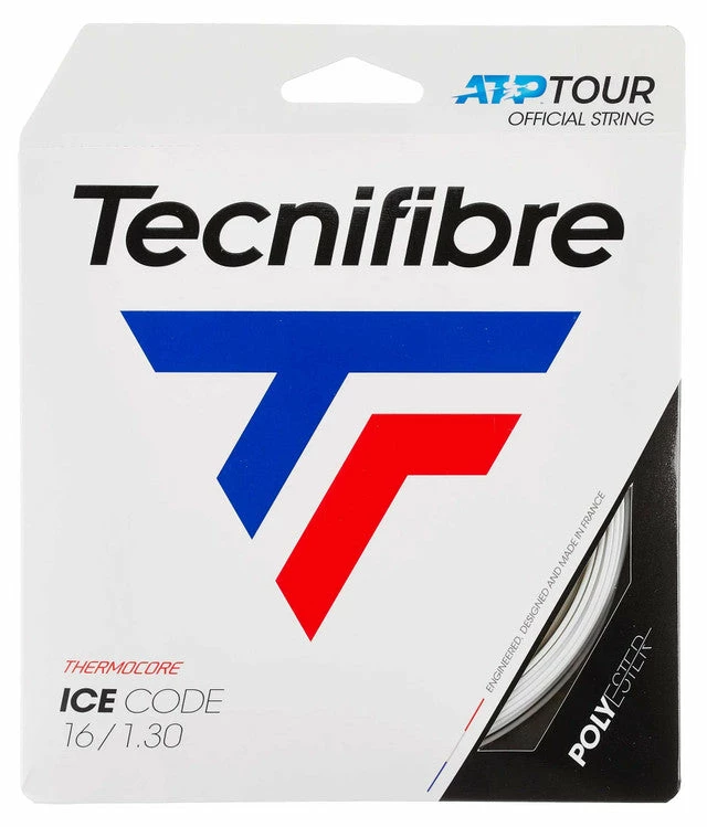 Tecnifibre Ice Cold 16 Tennis String (White)