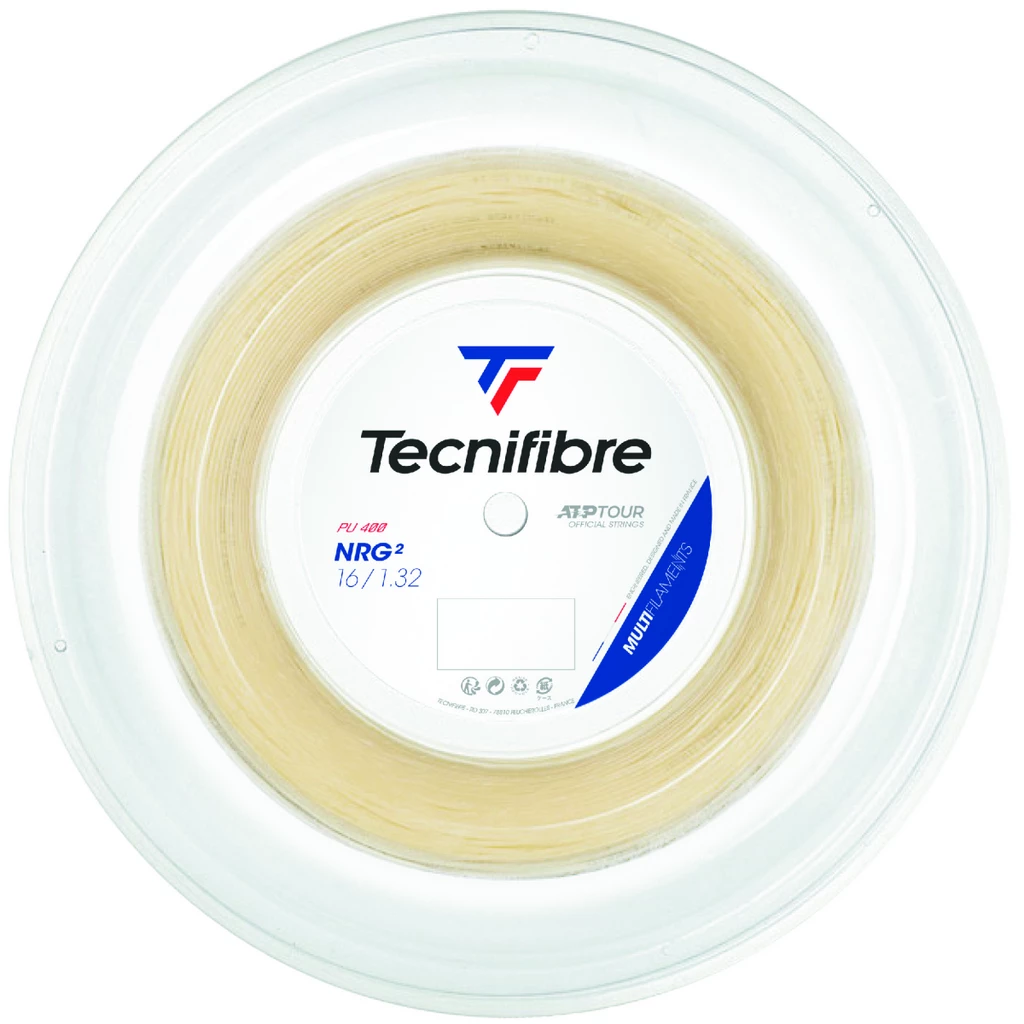 Tecnifibre NRG2 16 Tennis String Reel (Natural)