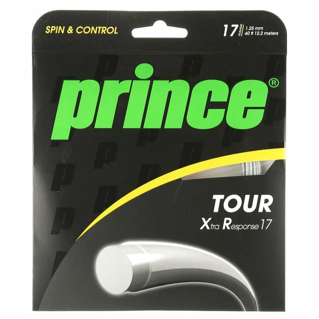 Prince Tour Xtra Response 17 Tennis String (Silver)