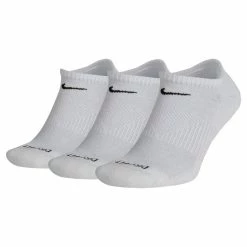 Nike Everyday Plus Cushioned Low-Cut Socks (White)